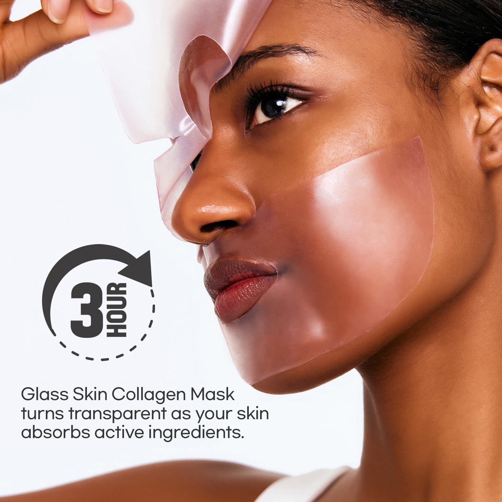 Amazon.com : Cell Fusion C Glass Skin Collagen Mask, 1.23 oz. x 5